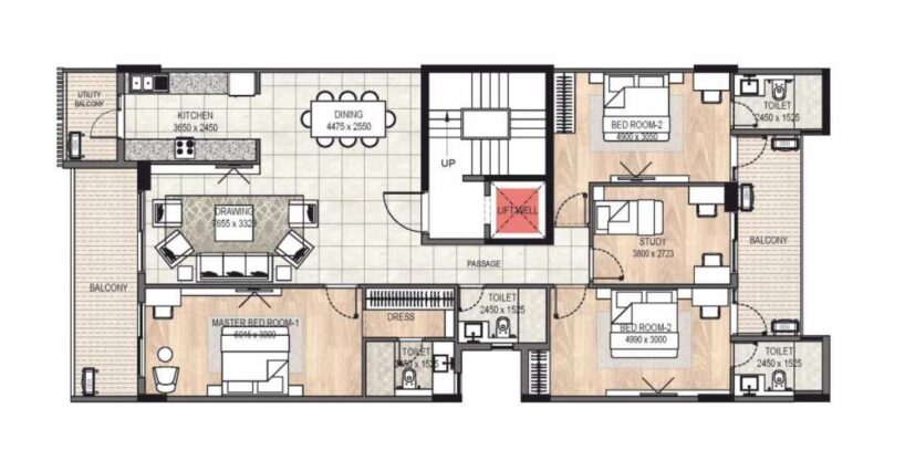 DLF FLOORS IN DLF PHASE 1, 2 ,3 AND 4